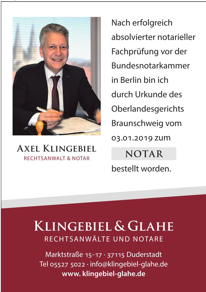 Klingebiel & Glahe Klingebiel & Glahe
