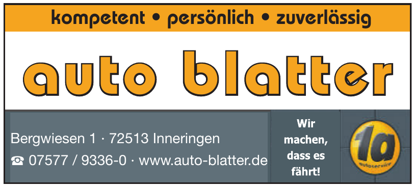 Auto Blatter Auto Blatter