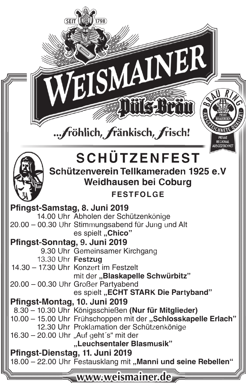 Weismainer Püls-Bräu Weismainer Püls-Bräu