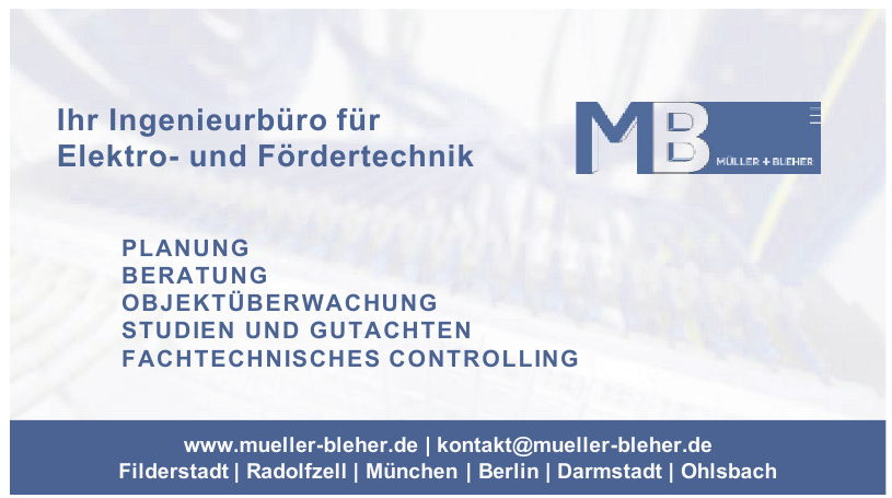 Müller & Bleher Filderstadt GmbH & Co. KG Müller & Bleher Filderstadt GmbH & Co. KG