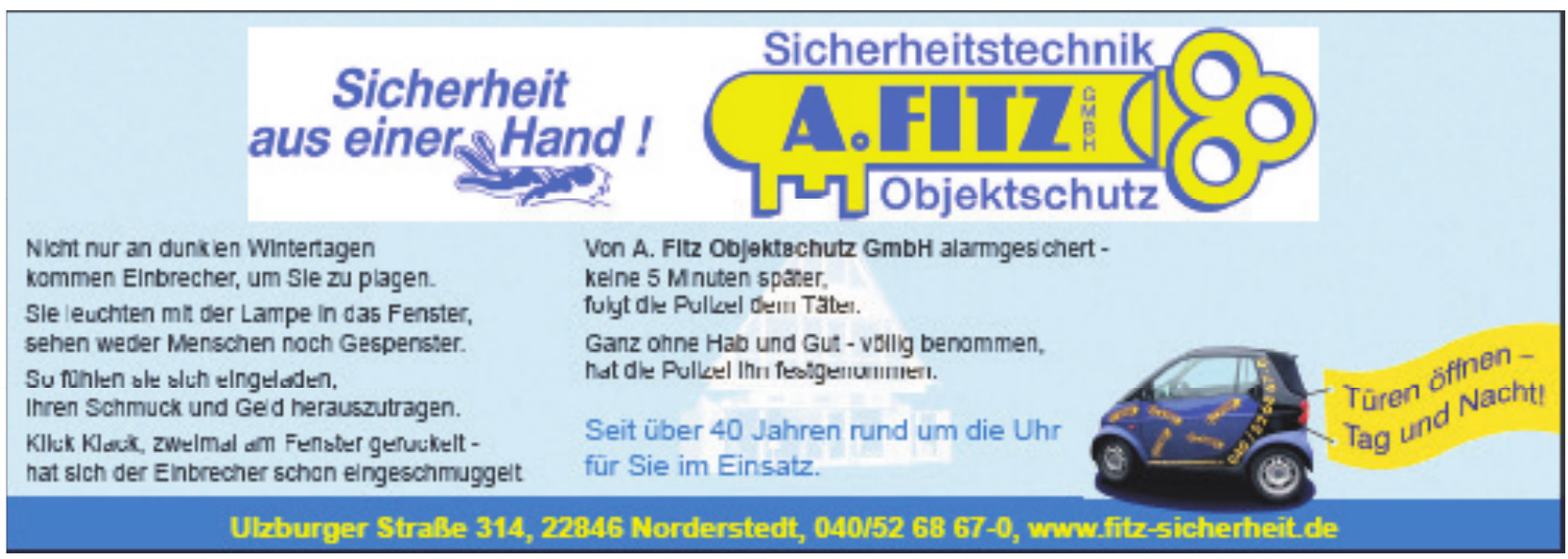 Sicherheitstechnik Objektschutz A. Fitz GmbH