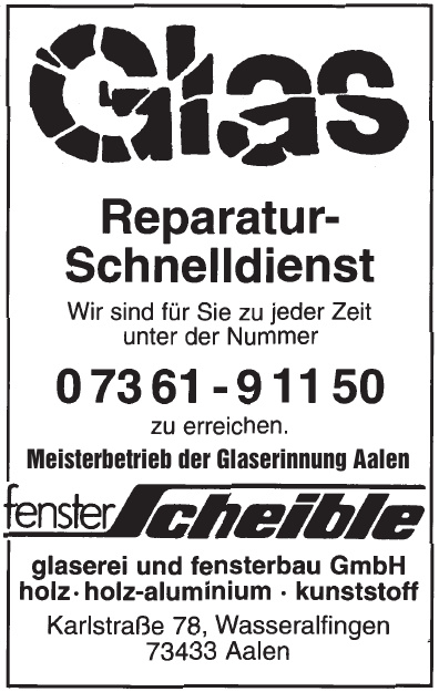 Fenster Scheible GmbH Fenster Scheible GmbH