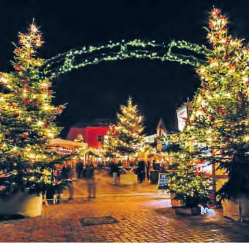 Das Buchholzer Weihnachtsdorf lädt zum Genießen und Verweilen ein Foto: Buchholz Marketing