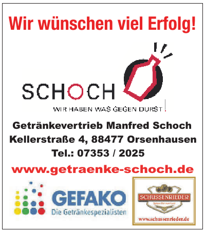 Getränkevertrieb Manfred Schoch Getränkevertrieb Manfred Schoch