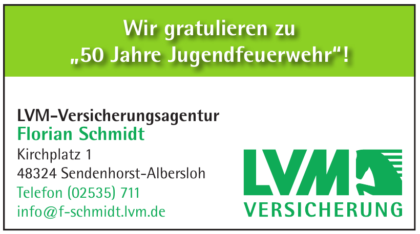 LVM-Versicherungsagentur Florian Schmidt LVM-Versicherungsagentur Florian Schmidt