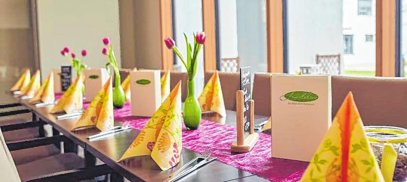 Das Restaurant ist beliebt für private Feiern. BILD: LANDOLIN Das Restaurant ist beliebt für private Feiern. BILD: LANDOLIN