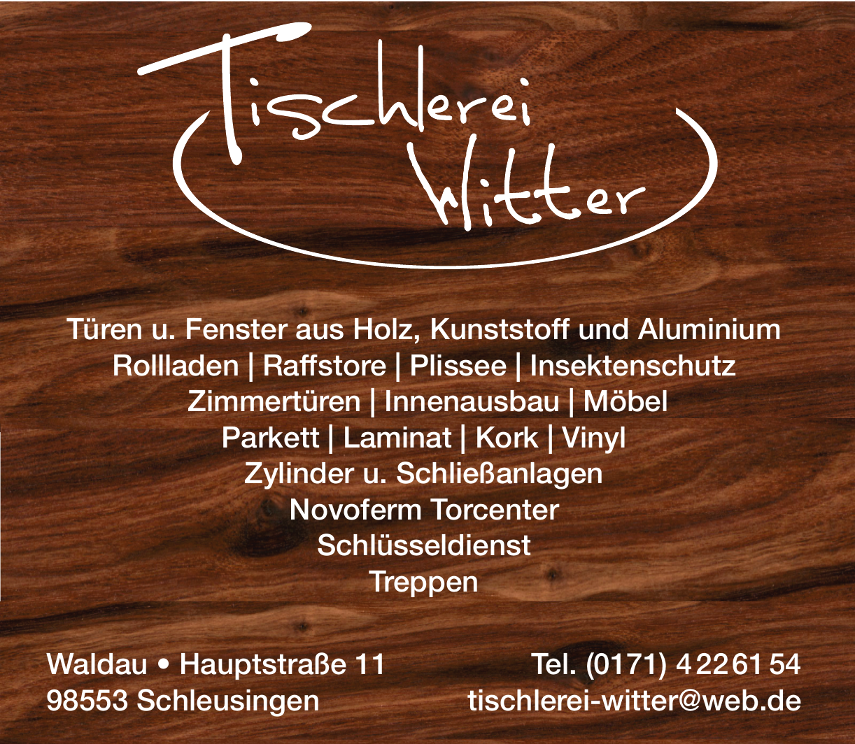 Tischlerei Witter Tischlerei Witter