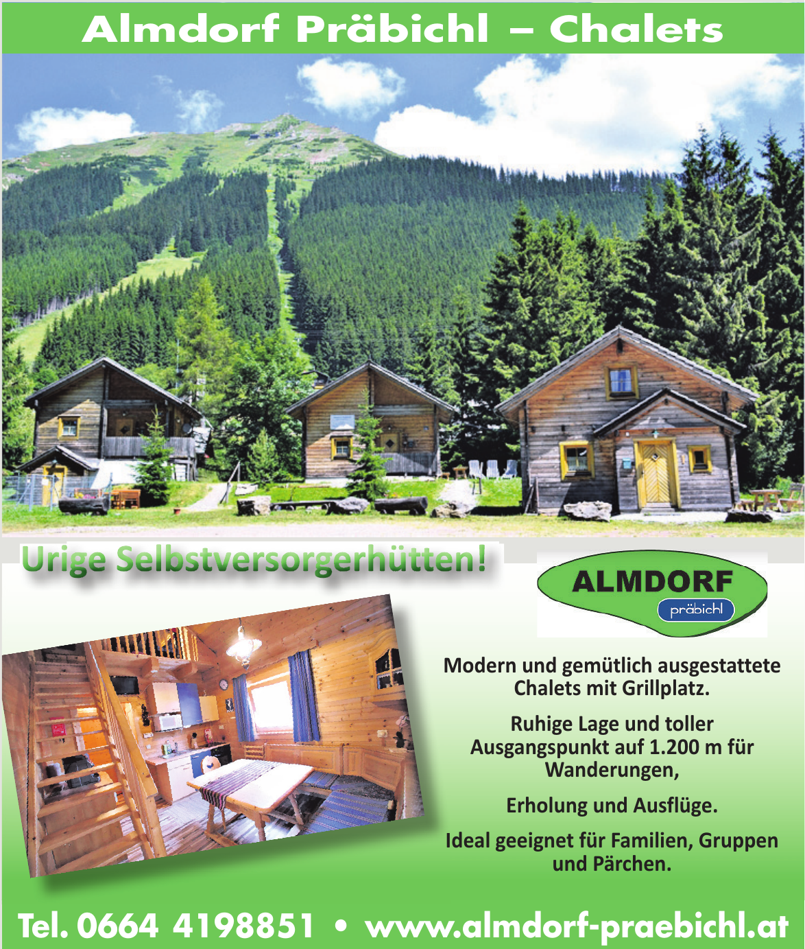 Almdorf Präbichl – Chalets Almdorf Präbichl – Chalets