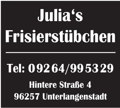 Julia´s Frisierstübchen Julia´s Frisierstübchen