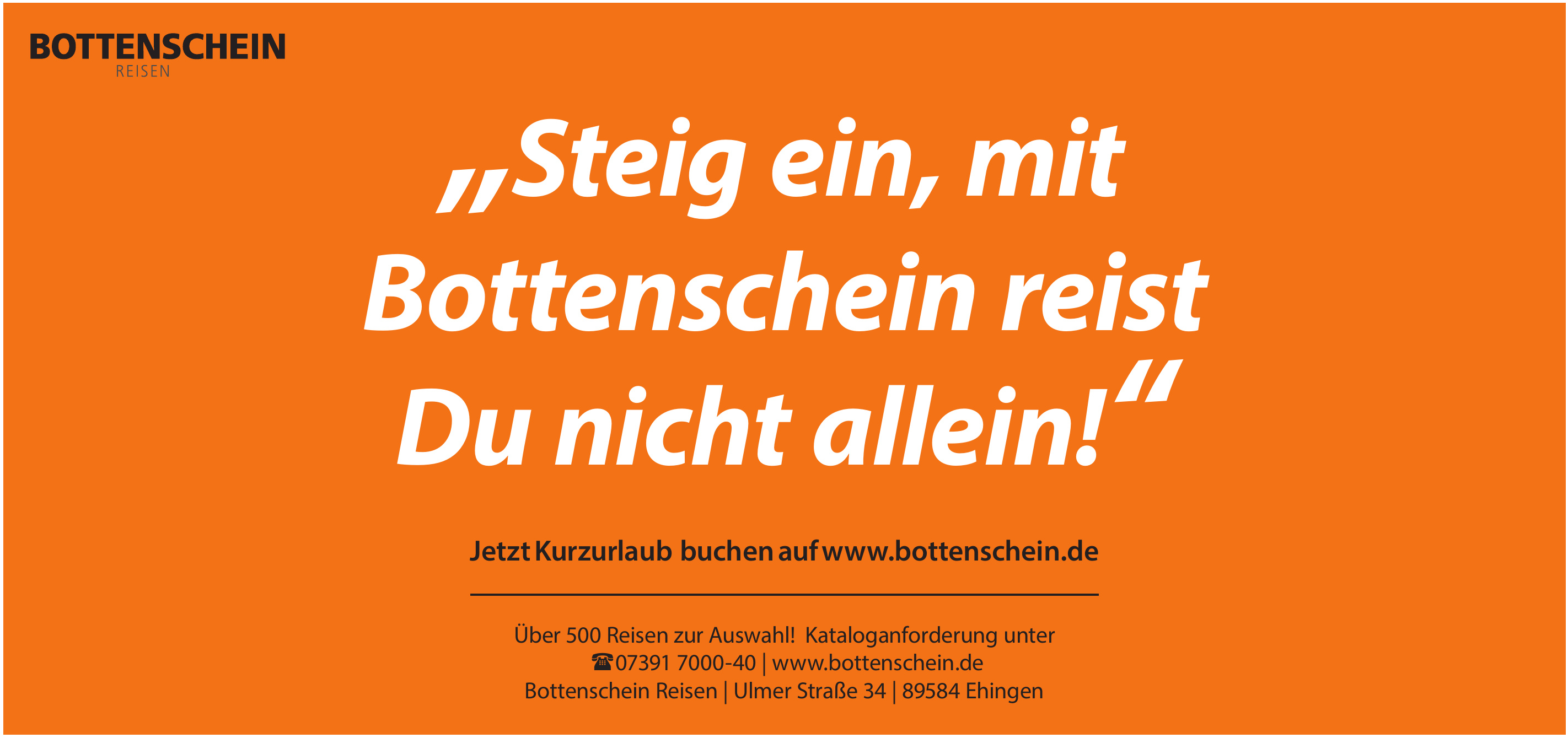 Bottenschein Reisen Bottenschein Reisen