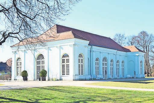 Gern besucht: Orangerie in Oranienburg. FOTO: JEANNETTE HIX Gern besucht: Orangerie in Oranienburg. FOTO: JEANNETTE HIX