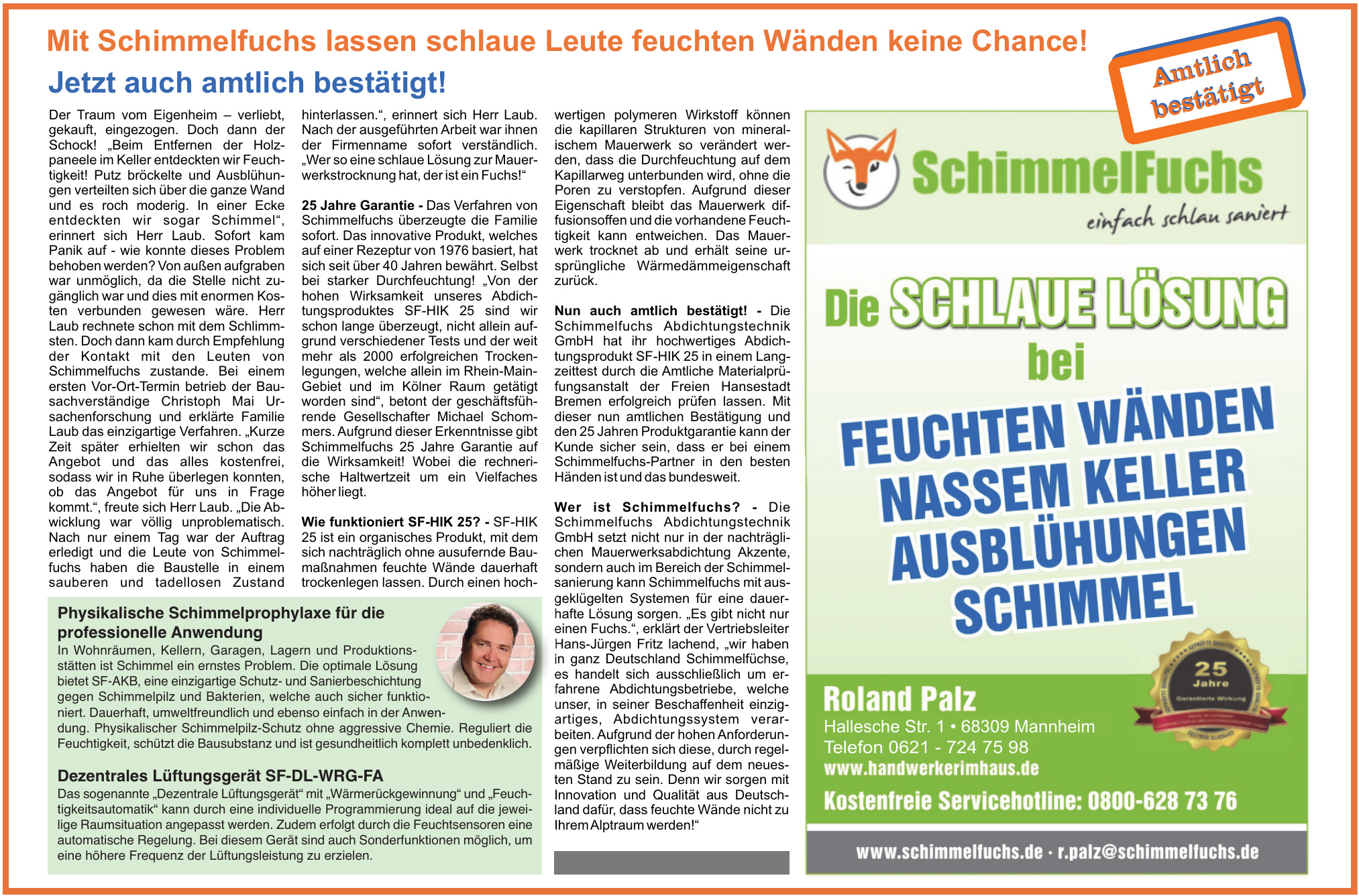 Schimmelfuchs Roland Palz Schimmelfuchs Roland Palz