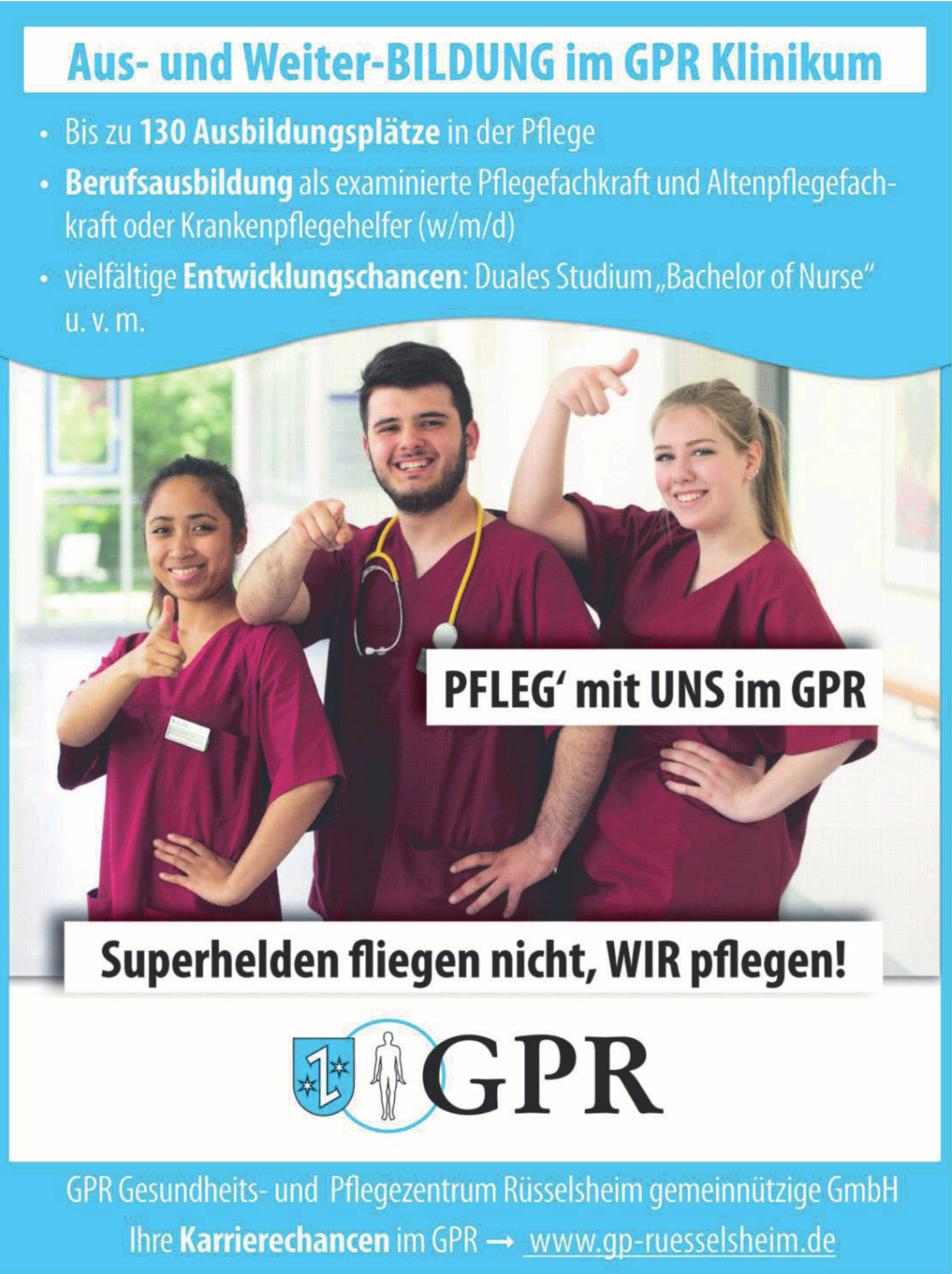 GPR Gesundheits- und Pflegezentrum Rüsselsheim gemeinnützige GmbH