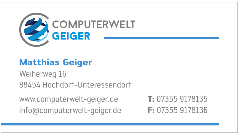 Computerwelt Geiger Computerwelt Geiger
