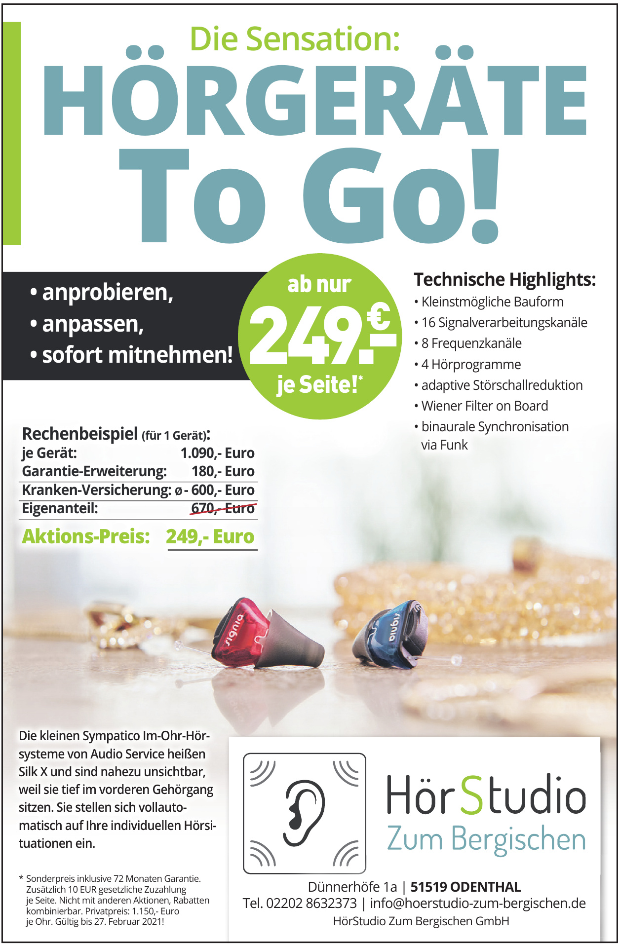 HörStudio Zum Bergischen GmbH HörStudio Zum Bergischen GmbH