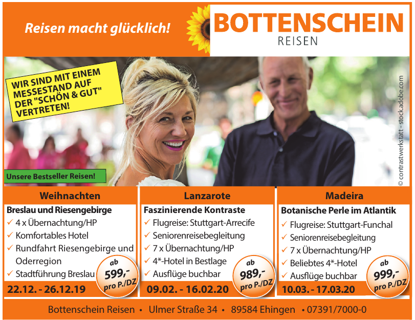 Bottenschein Reisen Bottenschein Reisen