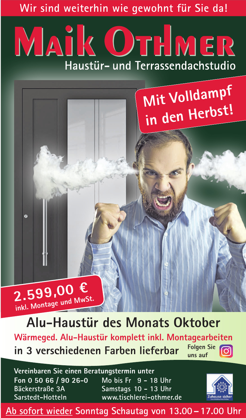 Maik Othmer Haustür- und Terrassendachstudio Maik Othmer Haustür- und Terrassendachstudio