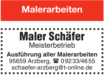 Maler Schäfer Maler Schäfer