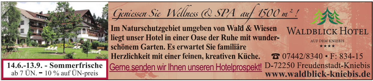 Waldblick Hotel Waldblick Hotel