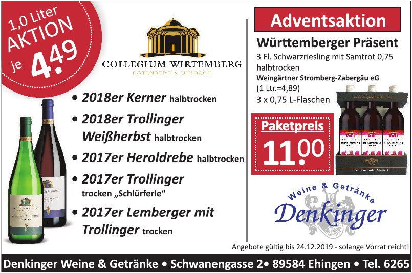 Denkinger Weine & Getränke Denkinger Weine & Getränke