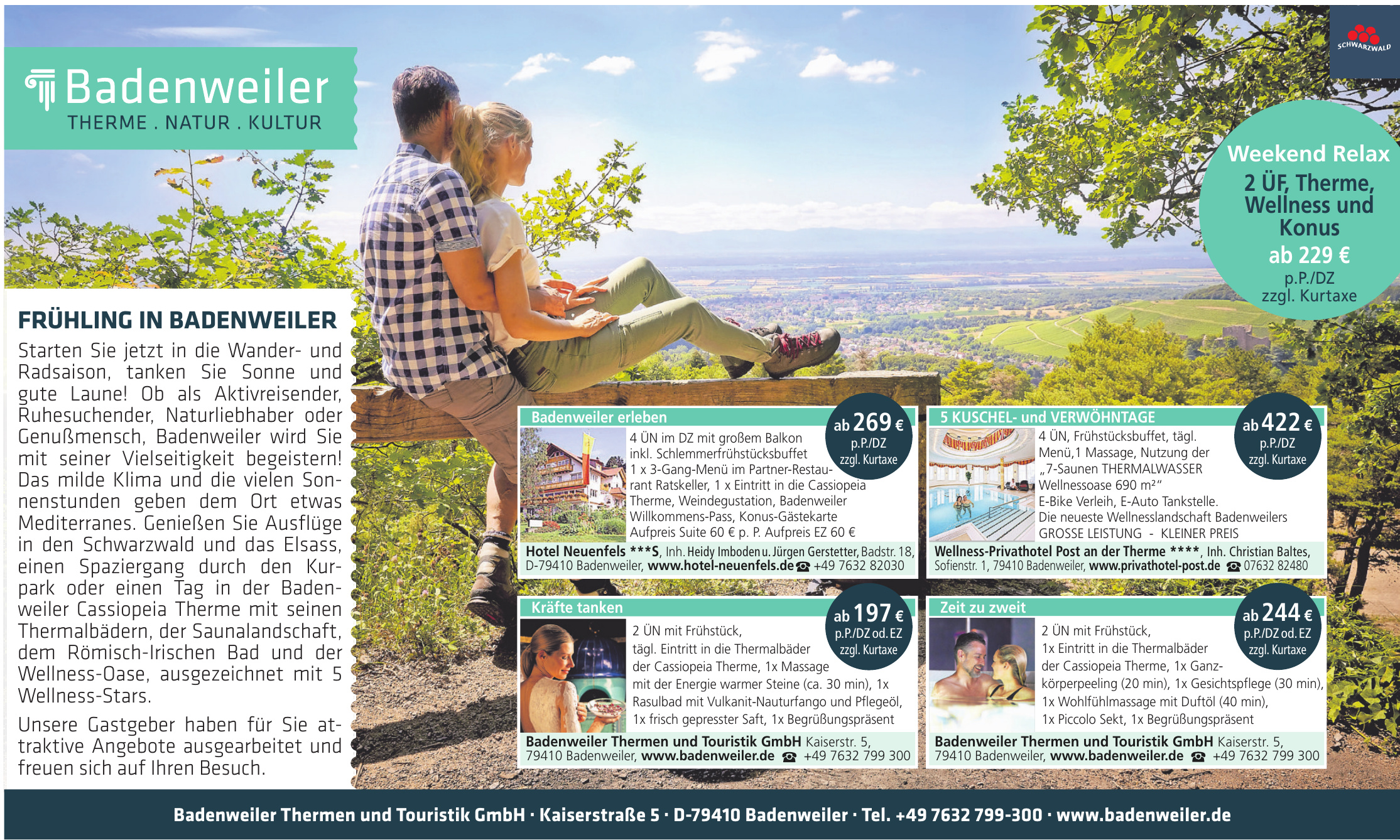 Badenweiler Thermen und Touristik GmbH Badenweiler Thermen und Touristik GmbH