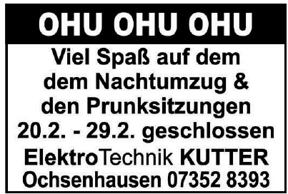 ElektroTechnik Kutter ElektroTechnik Kutter