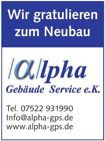 Alpha Gebäude Service e.K. Alpha Gebäude Service e.K.