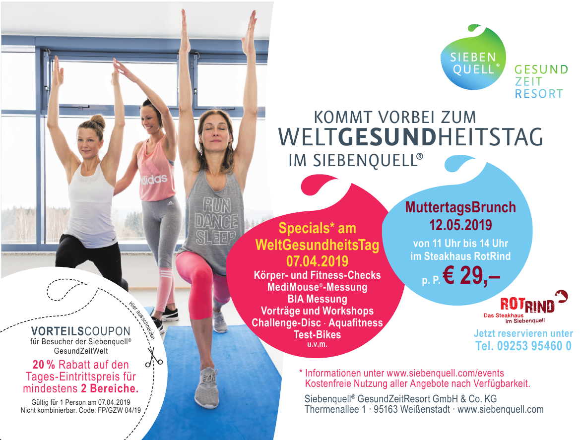Siebenquell® GesundZeitResort GmbH & Co. KG Siebenquell® GesundZeitResort GmbH & Co. KG