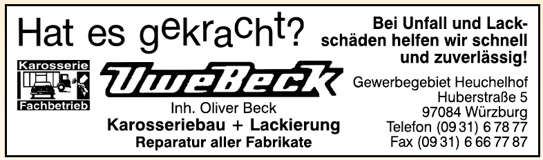 Uwe Beck Uwe Beck