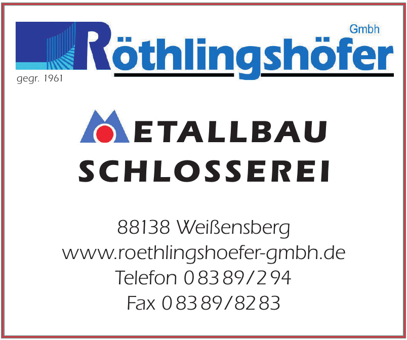 Röthlingshöfer GmbH Röthlingshöfer GmbH