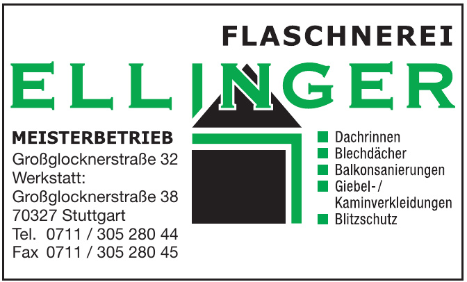 Flaschnerei Ellinger
