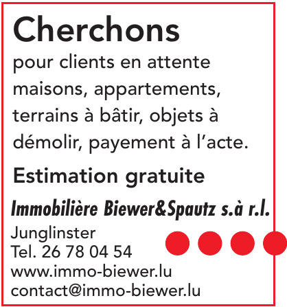 Immobilière Biewer&Spautz s.à r.l.