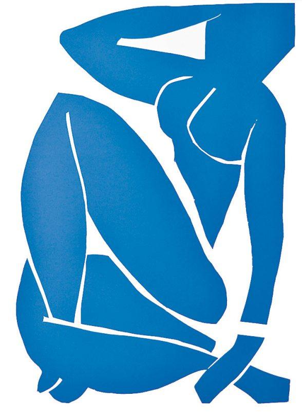 Eine ganze Serie mit dem Namen «Blauer Akt» stellte Henry Matisse 1952 mit der Schere her. Diese Technik nannte der Künstler «mit der Schere zeichnen». Durch den Farbkontrast heben sich die Akte vom Papier ab und wirken wie Skulpturen. Bilder: germanposters.de Eine ganze Serie mit dem Namen «Blauer Akt» stellte Henry Matisse 1952 mit der Schere her. Diese Technik nannte der Künstler «mit der Schere zeichnen». Durch den Farbkontrast heben sich die Akte vom Papier ab und wirken wie Skulpturen. Bilder: germanposters.de