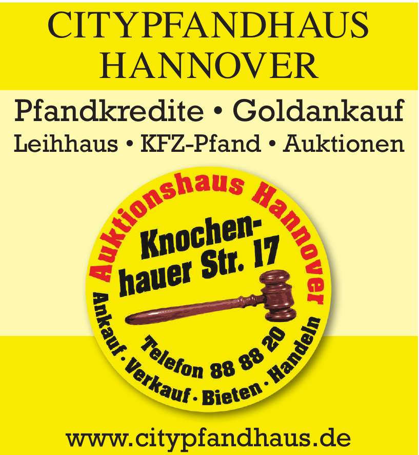 Pfand- & -Auktionshaus Hannover Pfand- & -Auktionshaus Hannover