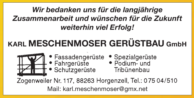 Karl Meschenmoser Gerüstbau GmbH Karl Meschenmoser Gerüstbau GmbH