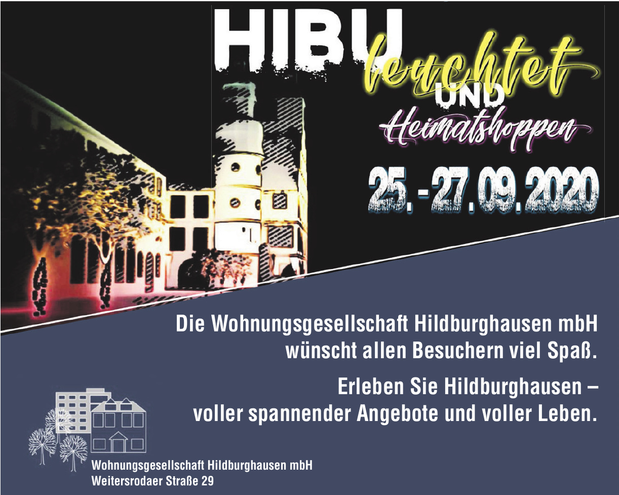 Hibu leuchtet und Heimatshoppen Hibu leuchtet und Heimatshoppen