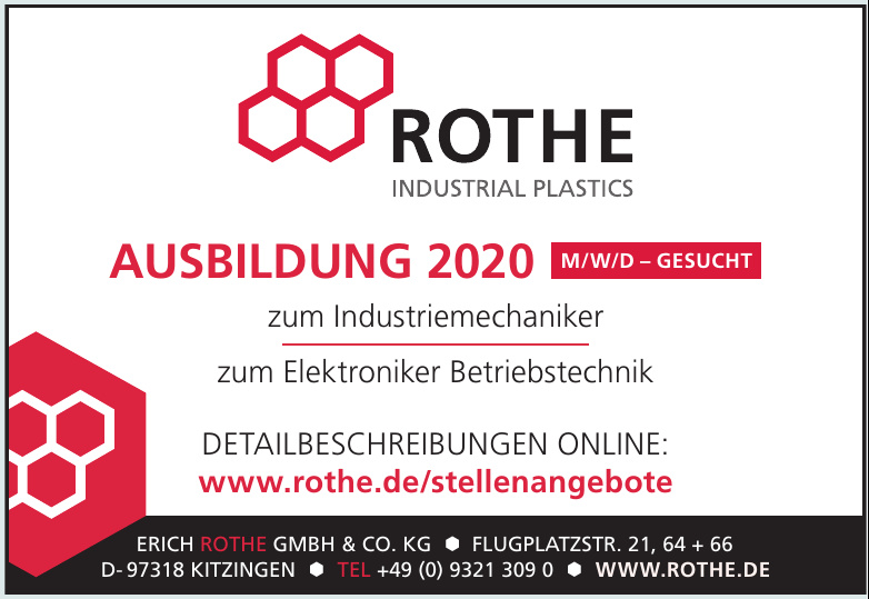Erich Rothe GmbH & Co. KG Erich Rothe GmbH & Co. KG