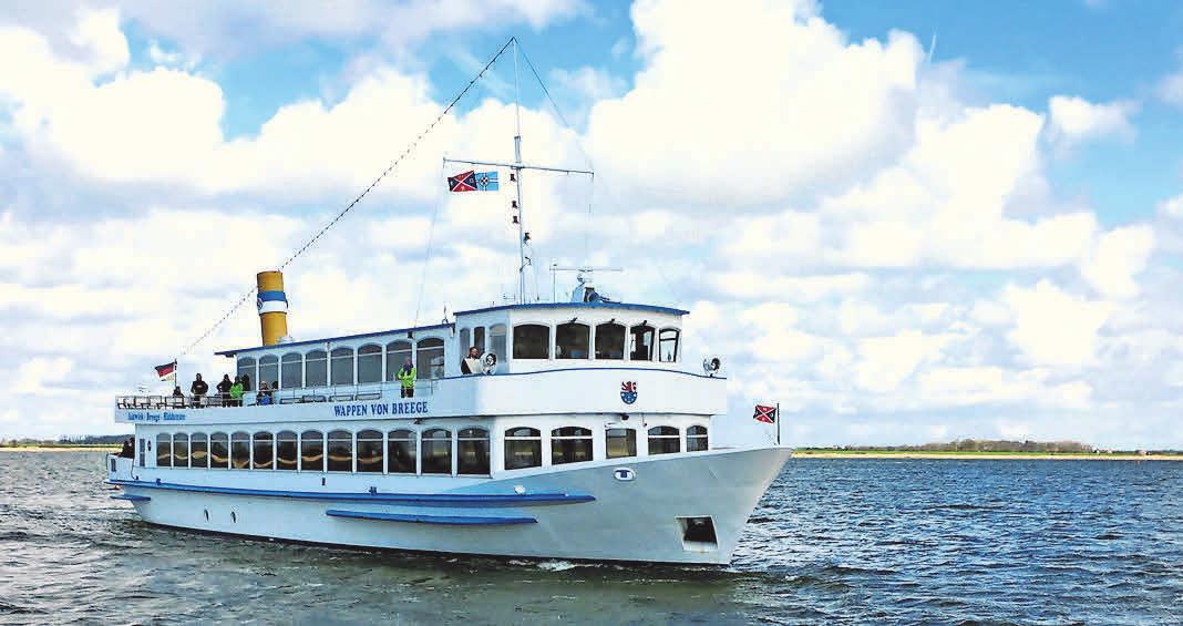 Das MS „Wappen von Breege“ verkehrt wieder einmal täglich ab Hafen Breege nach Hiddensee. Foto: Weiße Flotte Stralsund Das MS „Wappen von Breege“ verkehrt wieder einmal täglich ab Hafen Breege nach Hiddensee. Foto: Weiße Flotte Stralsund