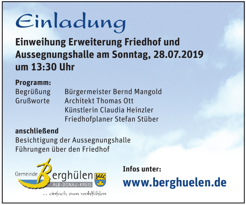 Gemeinde Berghülen Gemeinde Berghülen