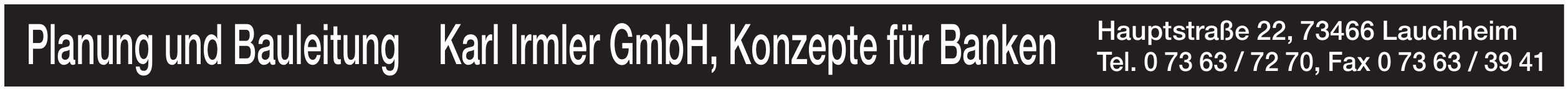 Karl Irmler GmbH Karl Irmler GmbH
