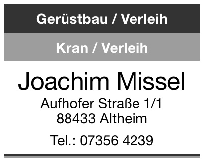 Joachim Missel Joachim Missel