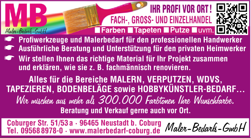 MB Maler-Bedarfs-GmbH MB Maler-Bedarfs-GmbH