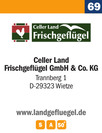 Celler Land Frischgeflügel GmbH & Co. KG Celler Land Frischgeflügel GmbH & Co. KG