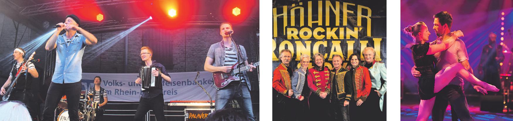 Die Volksbank ist offizieller Partner der Band Palaver. 2017 besuchten Kunden und Mitglieder Rockin’ Roncalli ... und bewunderten Tanz- und Gesangseinlagen. Die Volksbank ist offizieller Partner der Band Palaver. 2017 besuchten Kunden und Mitglieder Rockin’ Roncalli ... und bewunderten Tanz- und Gesangseinlagen.