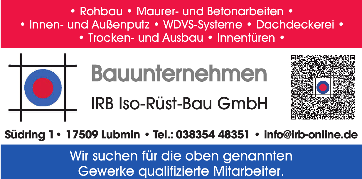 IRB Iso-Rüst-Bau GmbH IRB Iso-Rüst-Bau GmbH