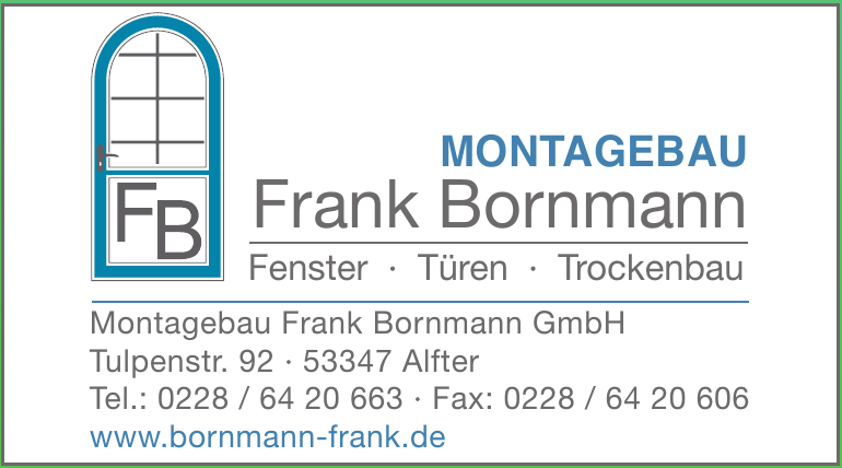 Montagebau Frank Bornmann GmbH Montagebau Frank Bornmann GmbH