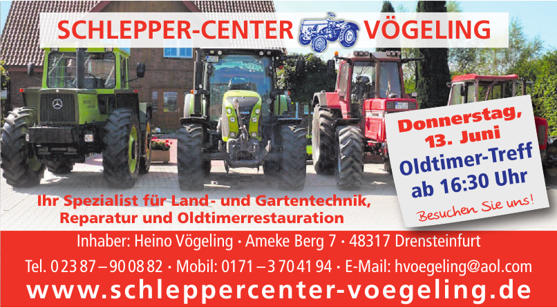 Schlepper-Center Vögeling Schlepper-Center Vögeling