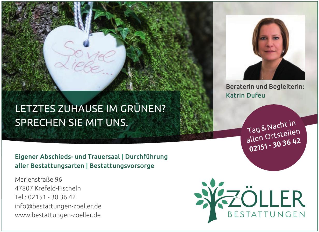 Zöller Bestattungen Zöller Bestattungen