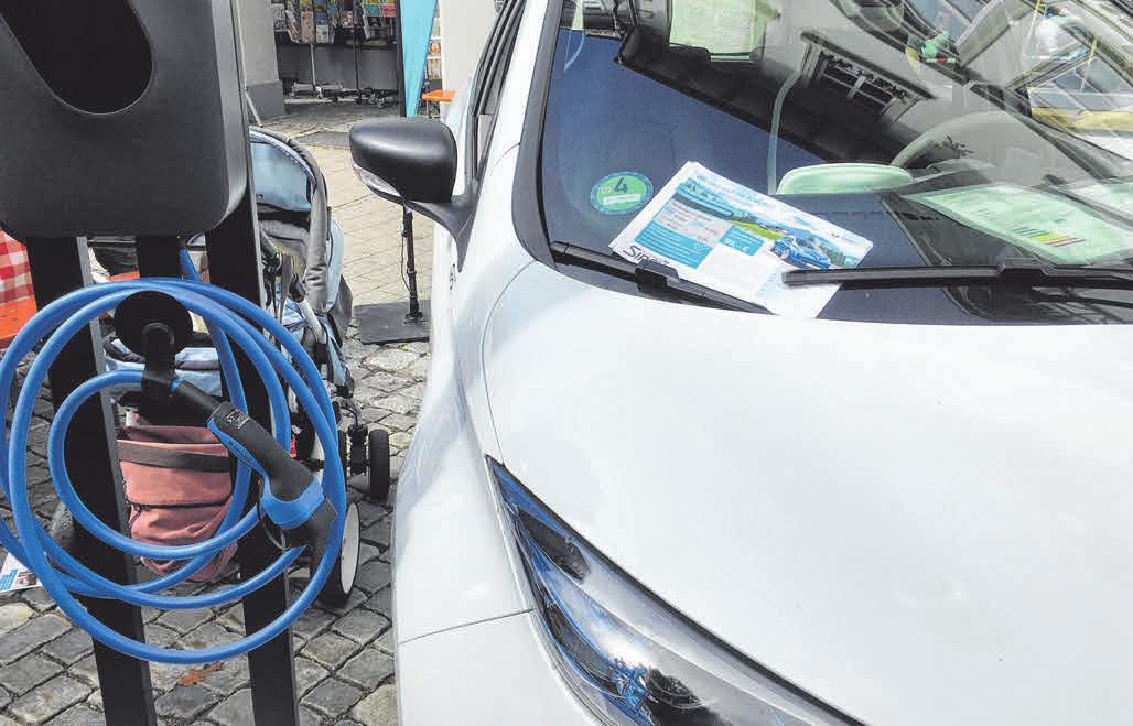 E-Mobilität ist eines der Themen beim Energie- und Klimaschutztag E-Mobilität ist eines der Themen beim Energie- und Klimaschutztag