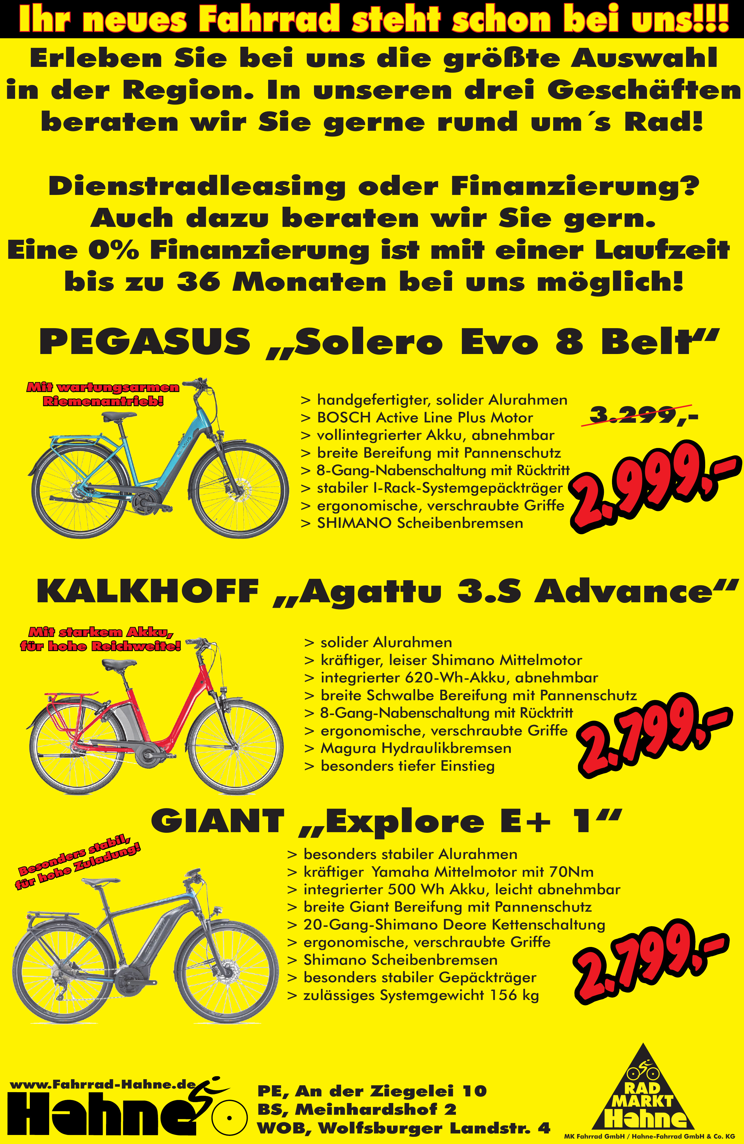 Hahne-Fahrrad GmbH & Co. KG Hahne-Fahrrad GmbH & Co. KG